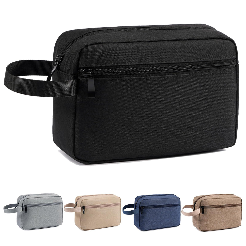 XIRYOHEAUR travel toiletry bag, front view, compact storage for trips.