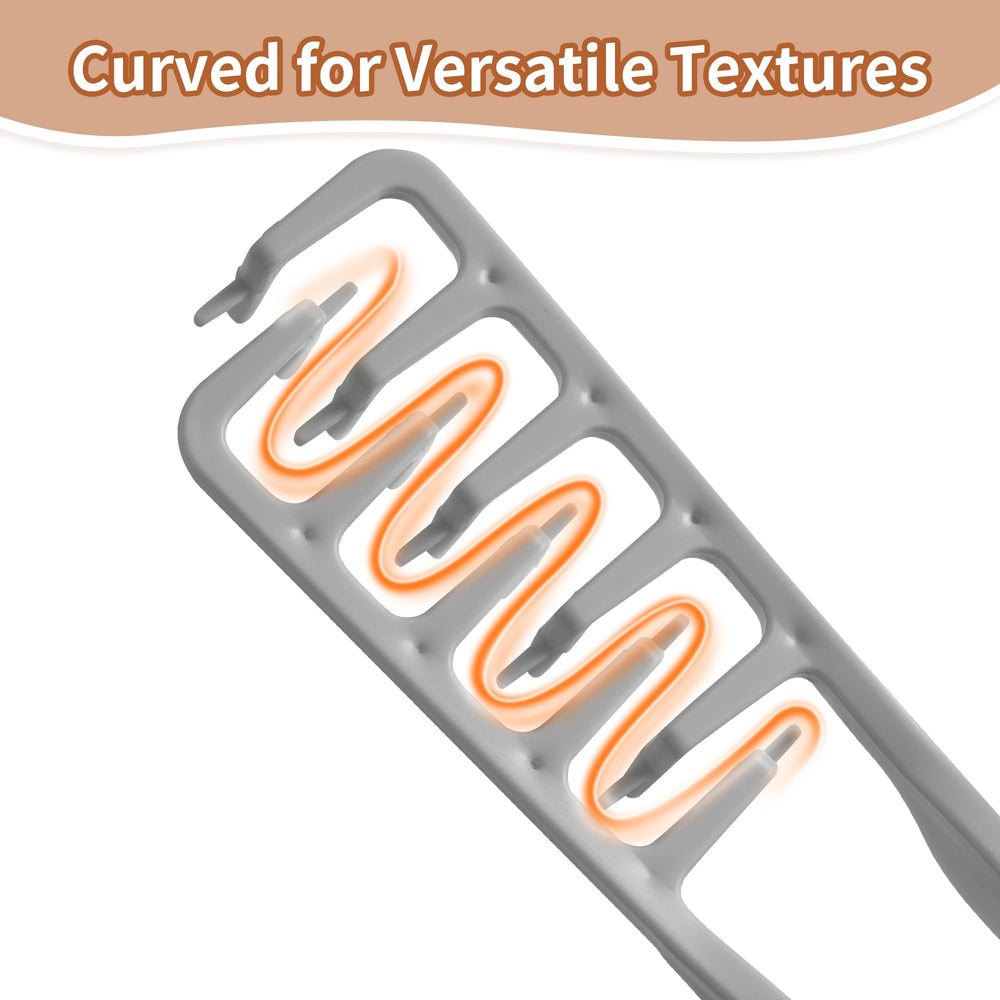 Xisilin texture comb compact and lightweight for on-the-go touchups