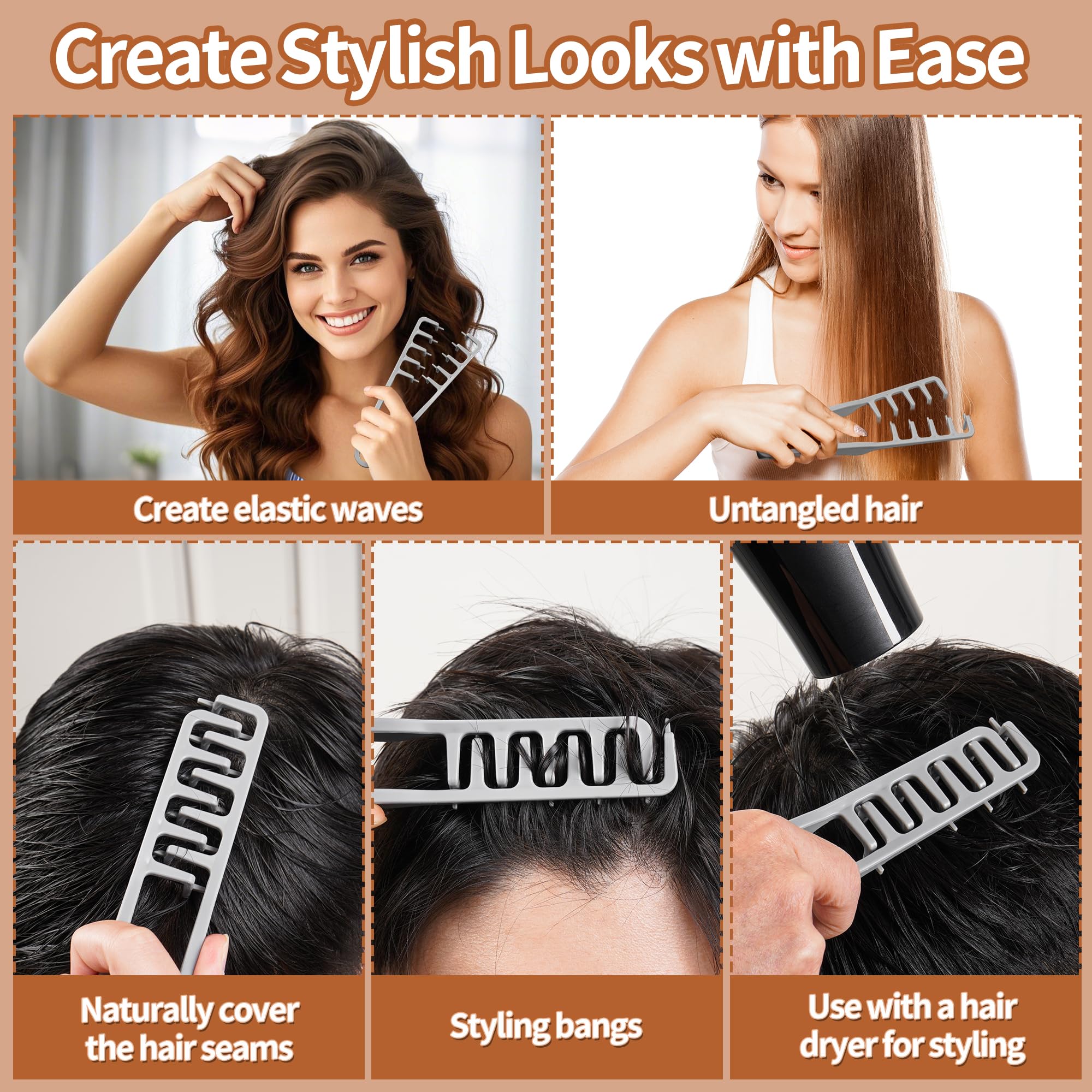 Xisilin texture comb daily use glides smoothly with less pulling