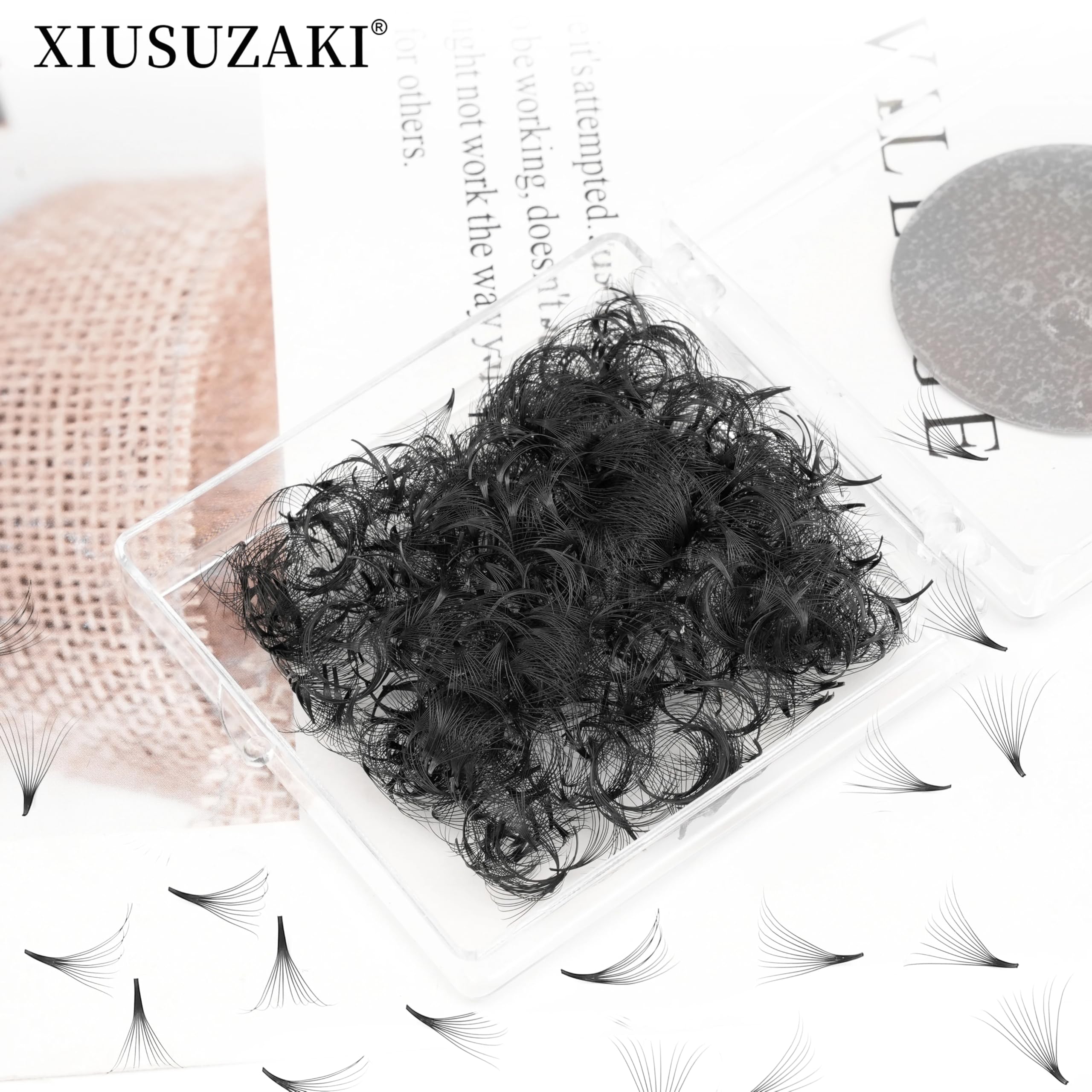 XIUSUZAKI mixed 8-15mm lengths for versatile styles.