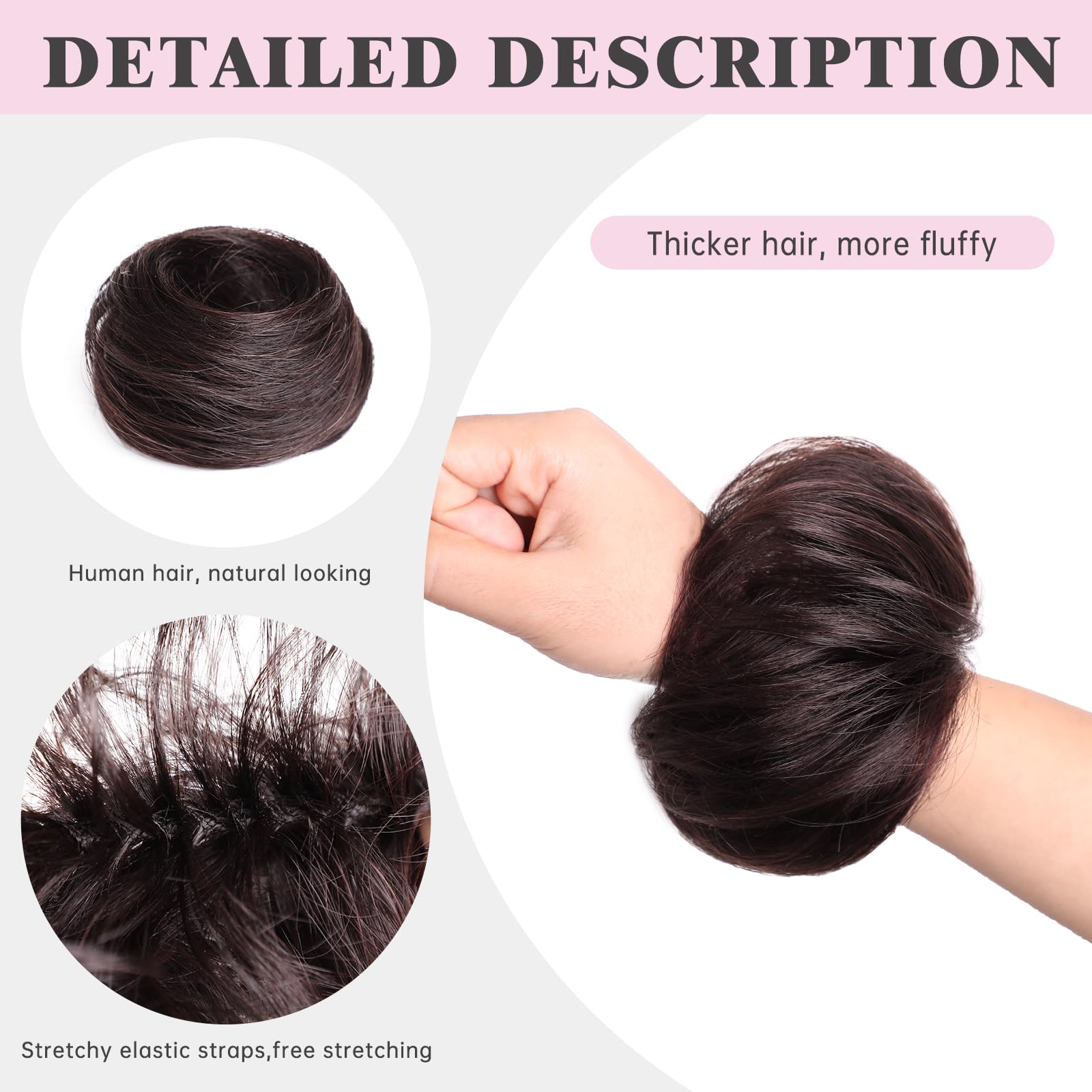 XIXISNOW natural bouncy curl look adds trendy fullness.