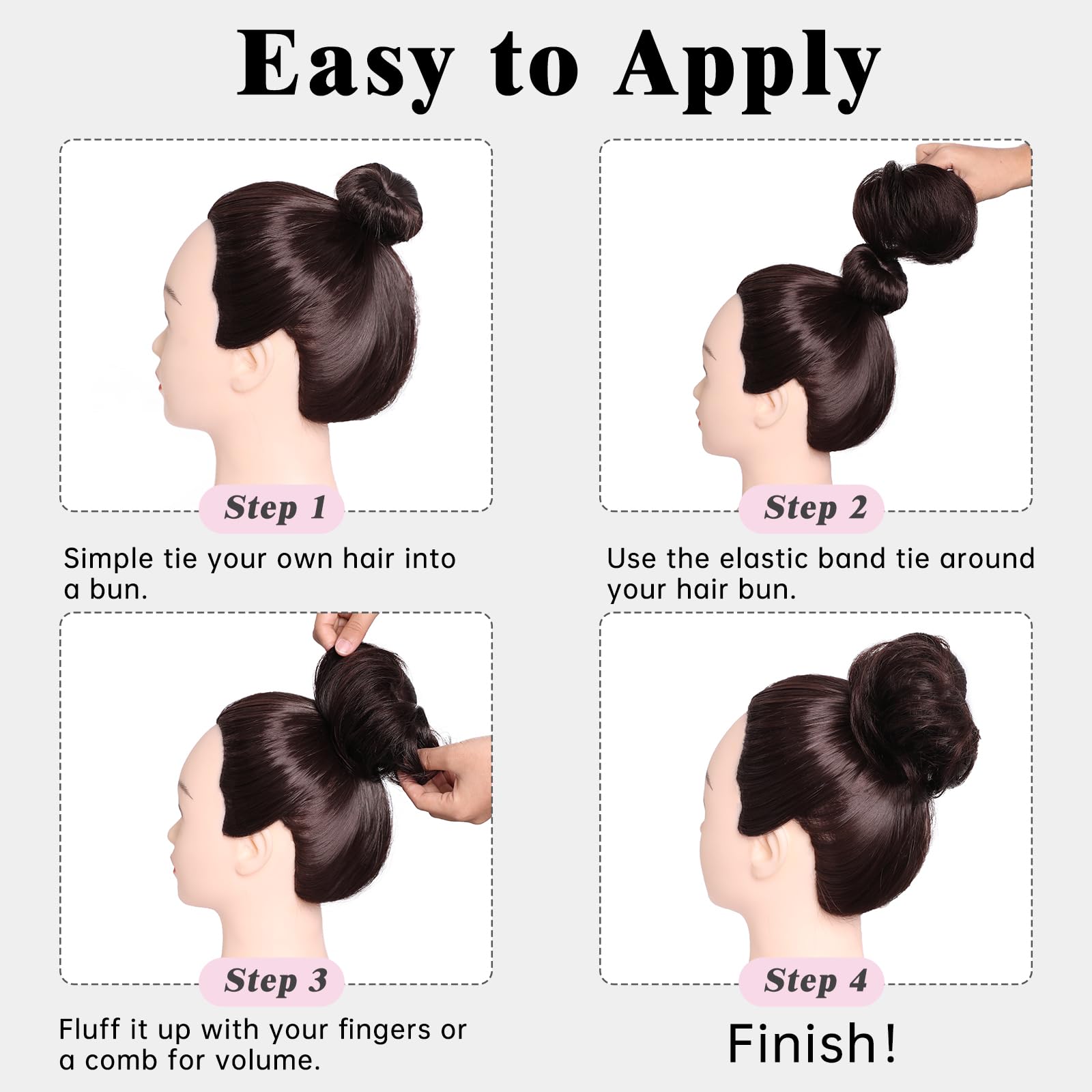 XIXISNOW wedding or party look with easy natural updo.