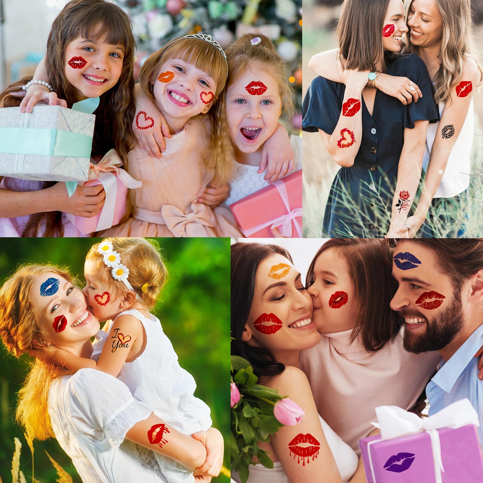 Xiyoka valentines display with tattoos enhances party looks