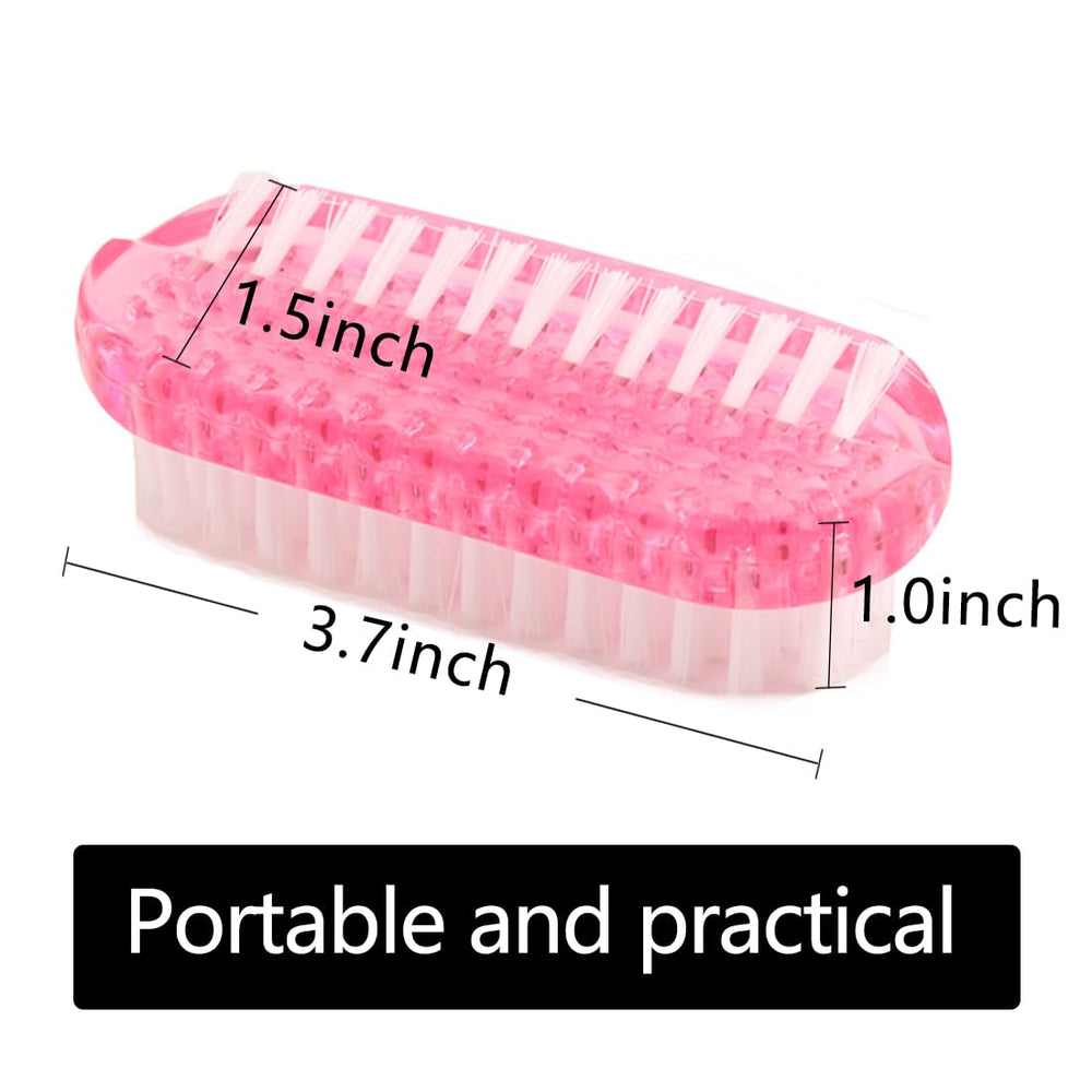 Xjinmin nail brush durable PP bristles for long lasting scrubbing