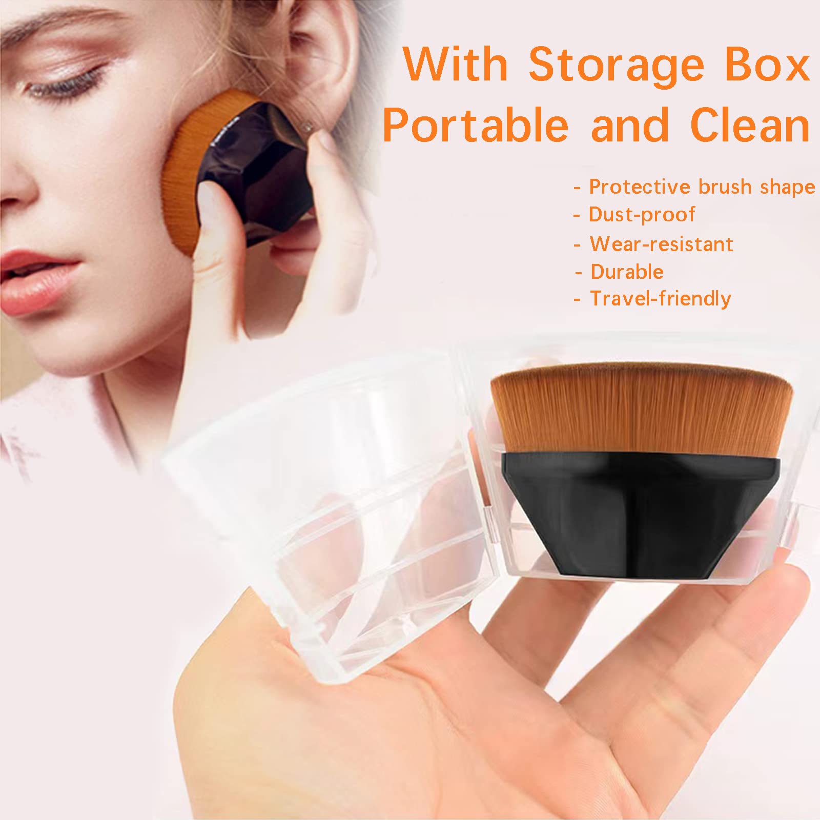 XKFLAUHM protective case keeps brushes clean and organized while traveling