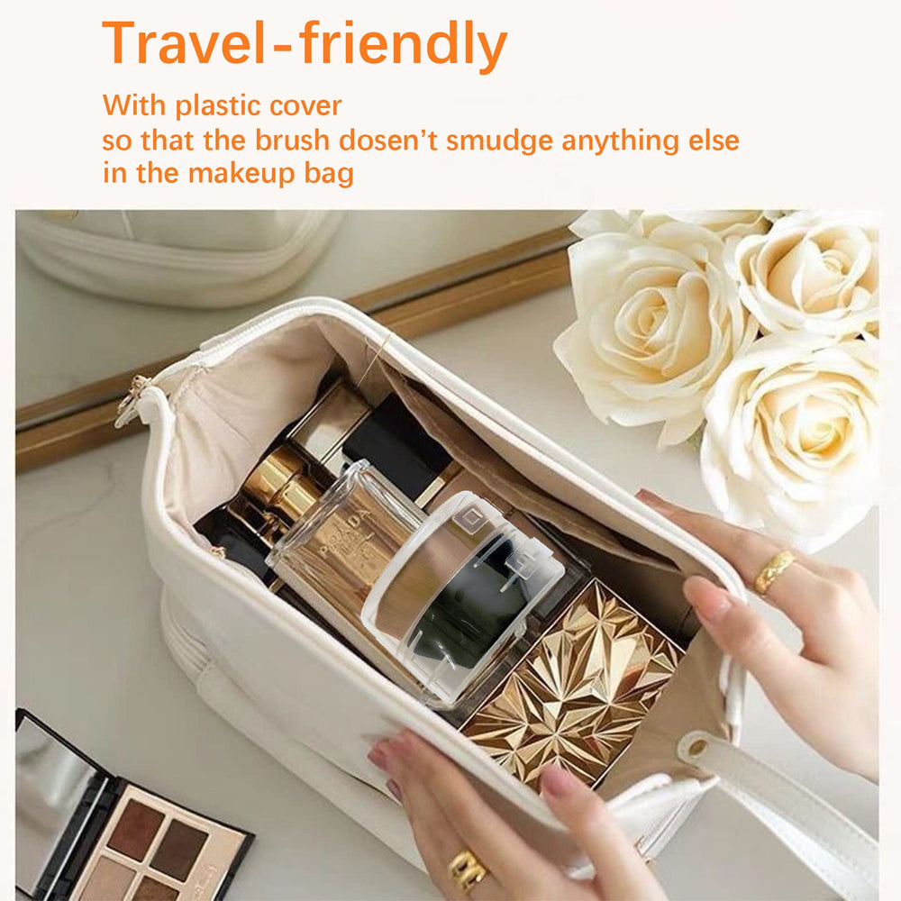 XKFLAUHM travel-ready brush set for quick makeup touch-ups
