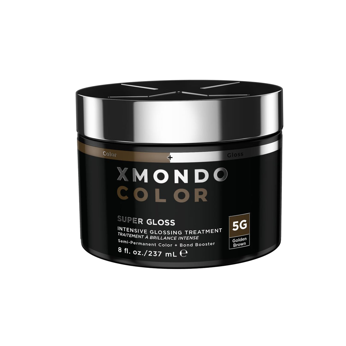 XMONDO Color 5G Golden Brown depositing mask refreshing brunette tones with gloss