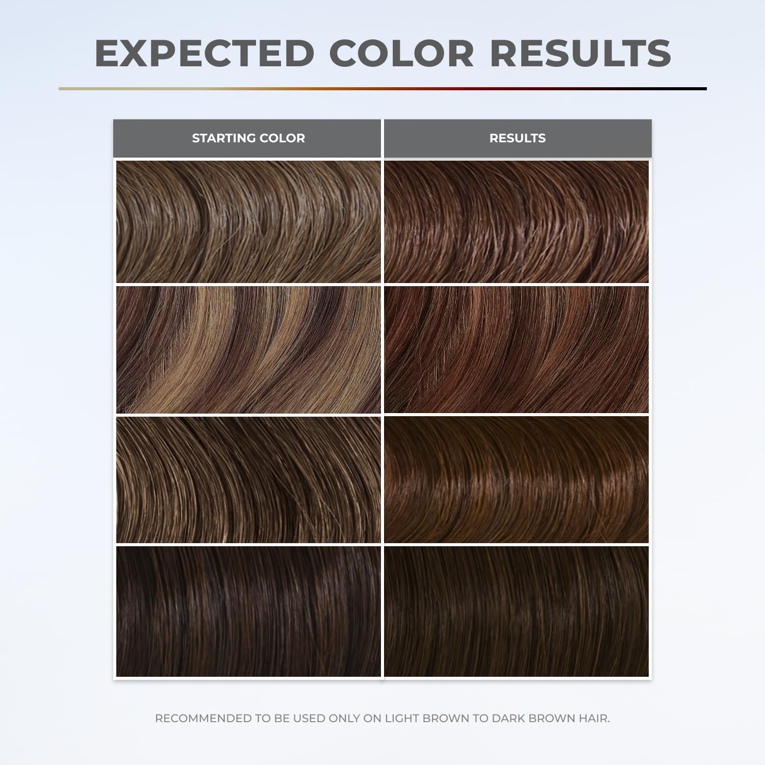 XMONDO Color 5G Golden Brown applying evenly through hair sections