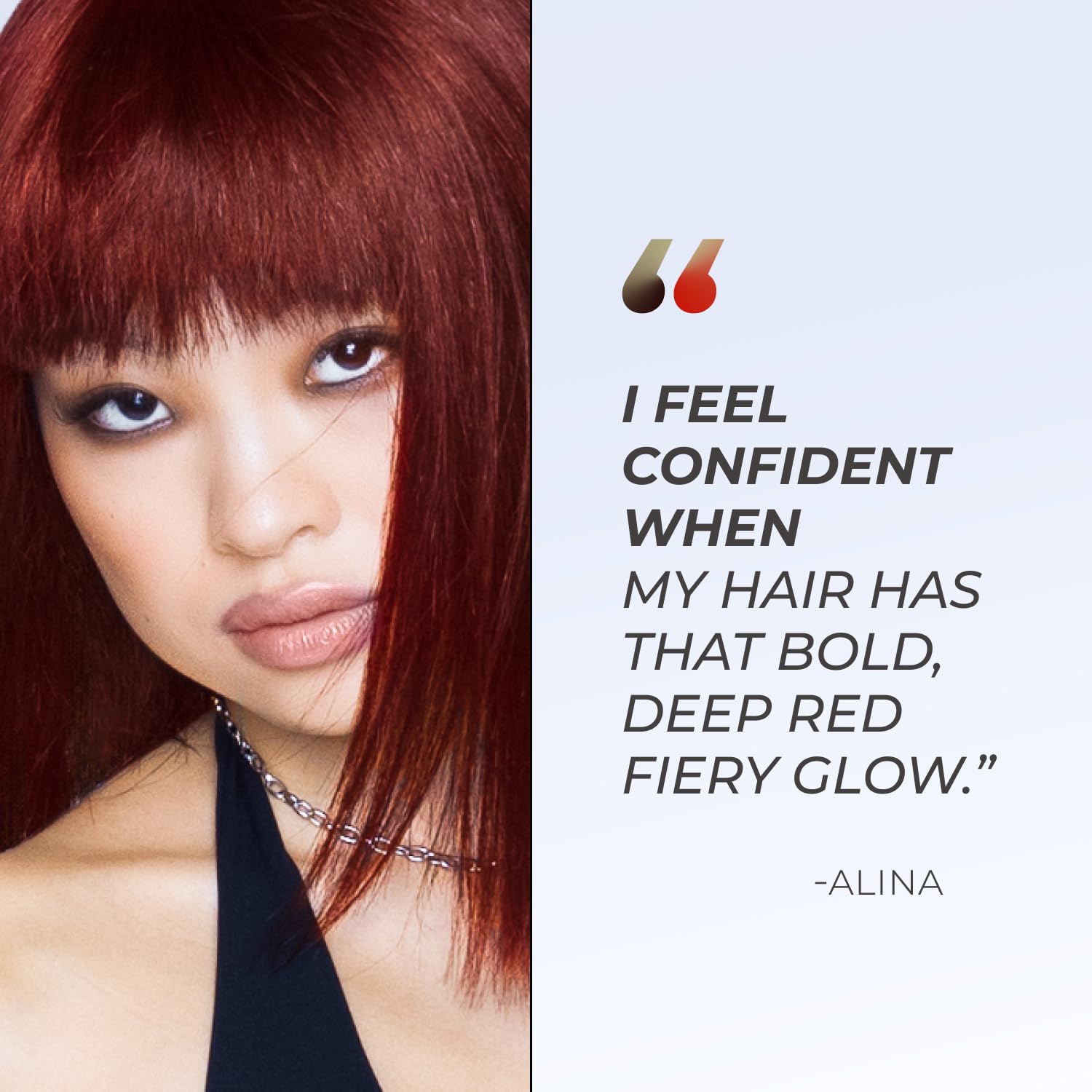 Creamy XMONDO Color 5R mask texture promotes even coverage on hair