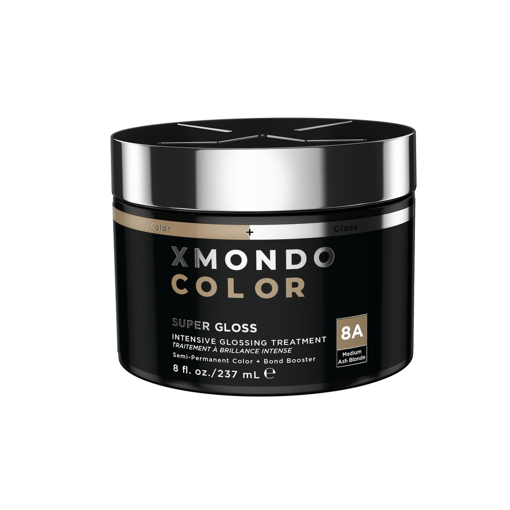 XMONDO Color Ash Blonde Mask applied for even coverage and natural glow