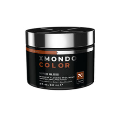 XMONDO Color Copper Depositing Mask bottle pour for even bronze glow.