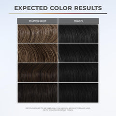 XMONDO Color Soft Black gloves show mess-free at-home processing.