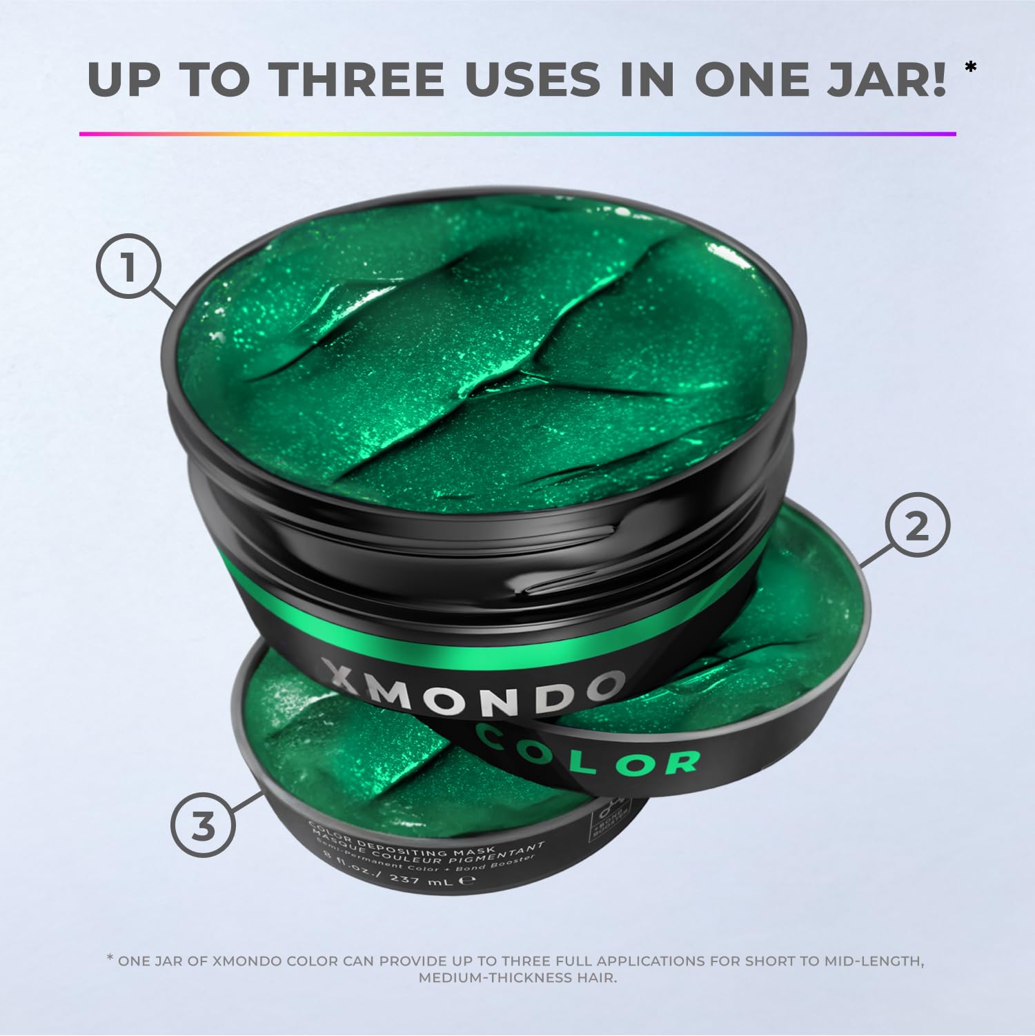 XMONDO Color Super Green application gloves included