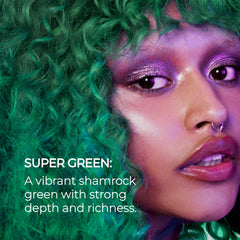 XMONDO Color Super Green before-after highlights visible color transformation