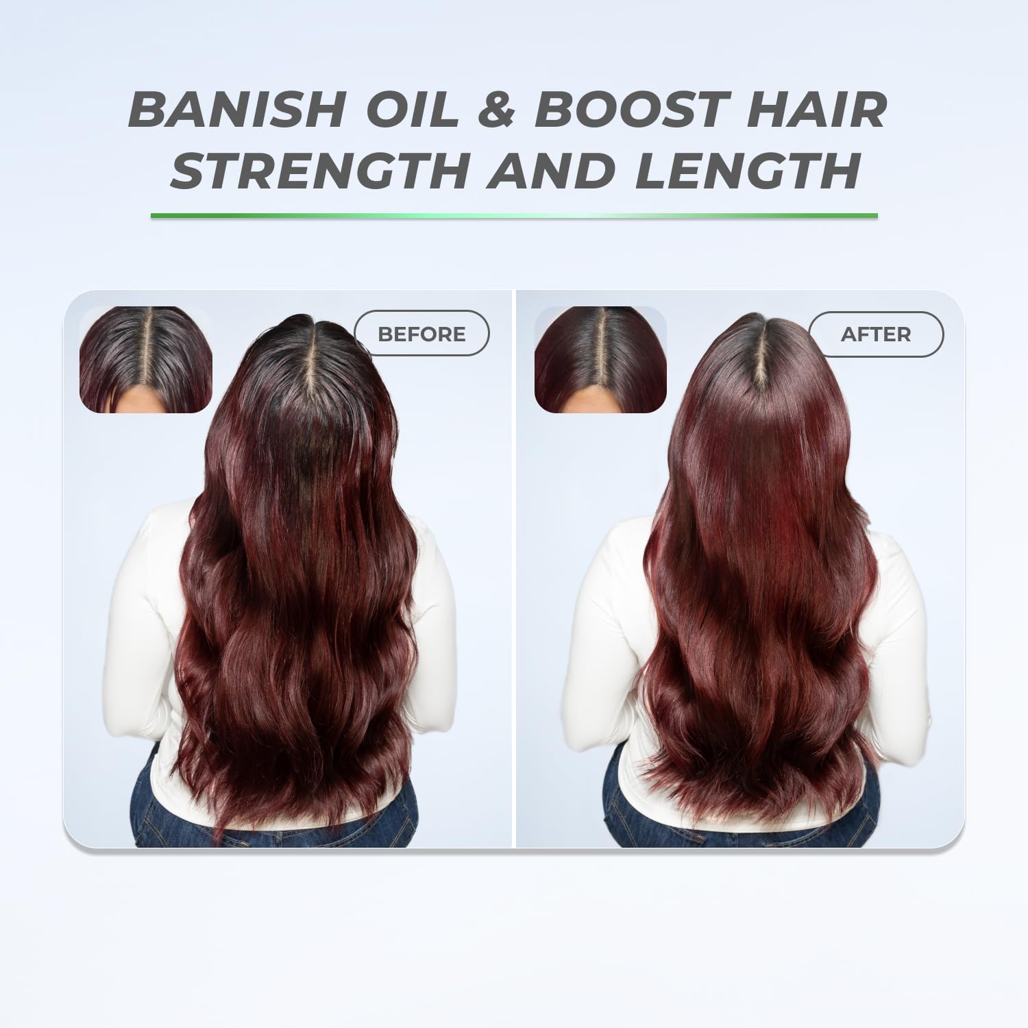 XMONDO Hair Boost X Dry Shampoo packaging close-up highlights talc-free and benzene-free claims.