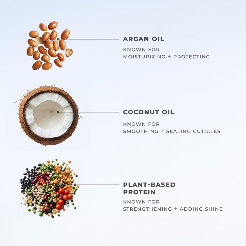 XMONDO Hair Wavetech argan oil droplets enrich strands.