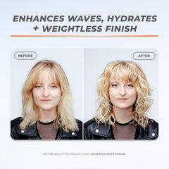 XMONDO Hair Wavetech close-up texture shows smooth, defined waves.