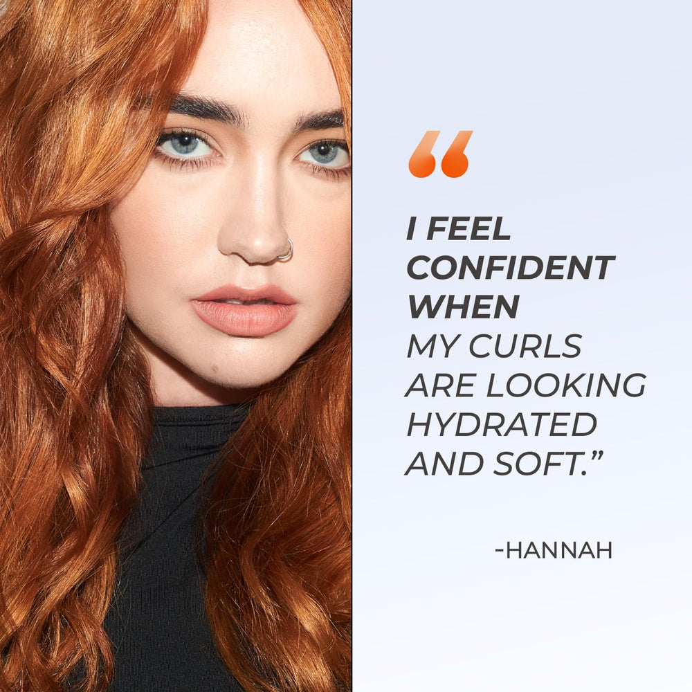 XMONDO Hair Wavetech air-dried waves appear defined and lively.