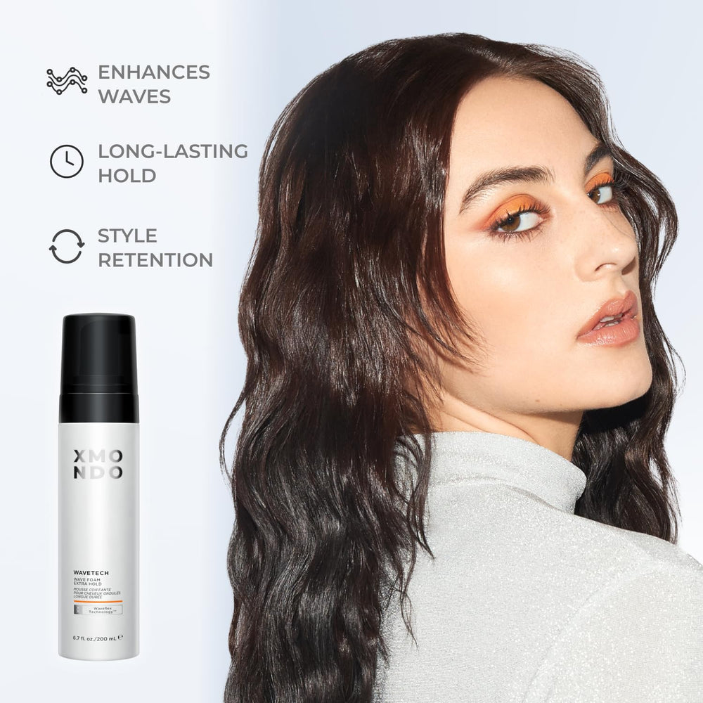 XMONDO Wave Foam texture on hand demonstrates lightweight consistency.