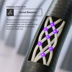 XMONDO Super Red coated hair strands appear rich and glossy
