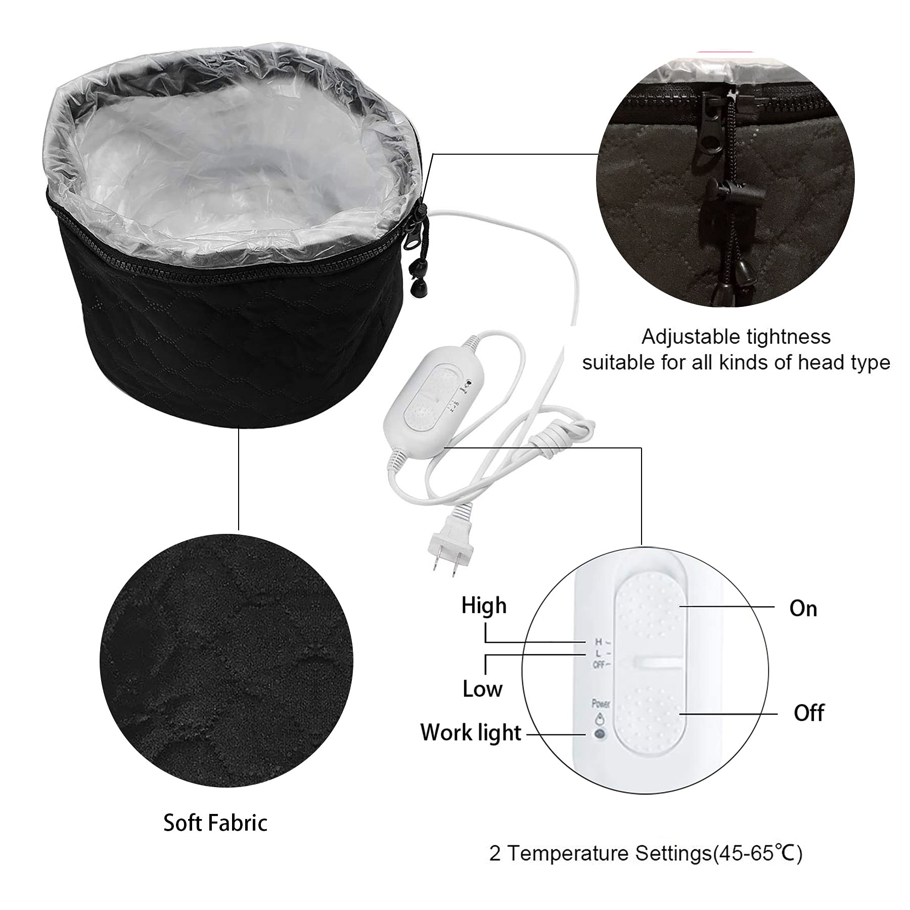 XNX Hair Cap after-use cleaning demonstrates easy maintenance and reuse