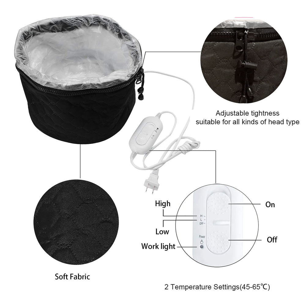 XNX Hair Cap after-use cleaning demonstrates easy maintenance and reuse