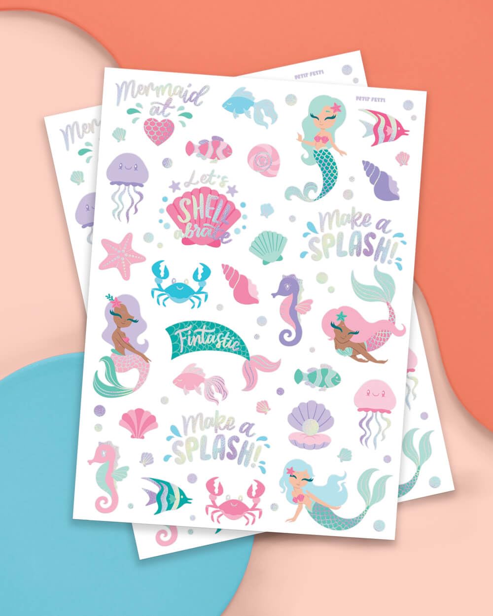 xo, Fetti 56-foil designs add color to kids' skin for a fun birthday keepsake