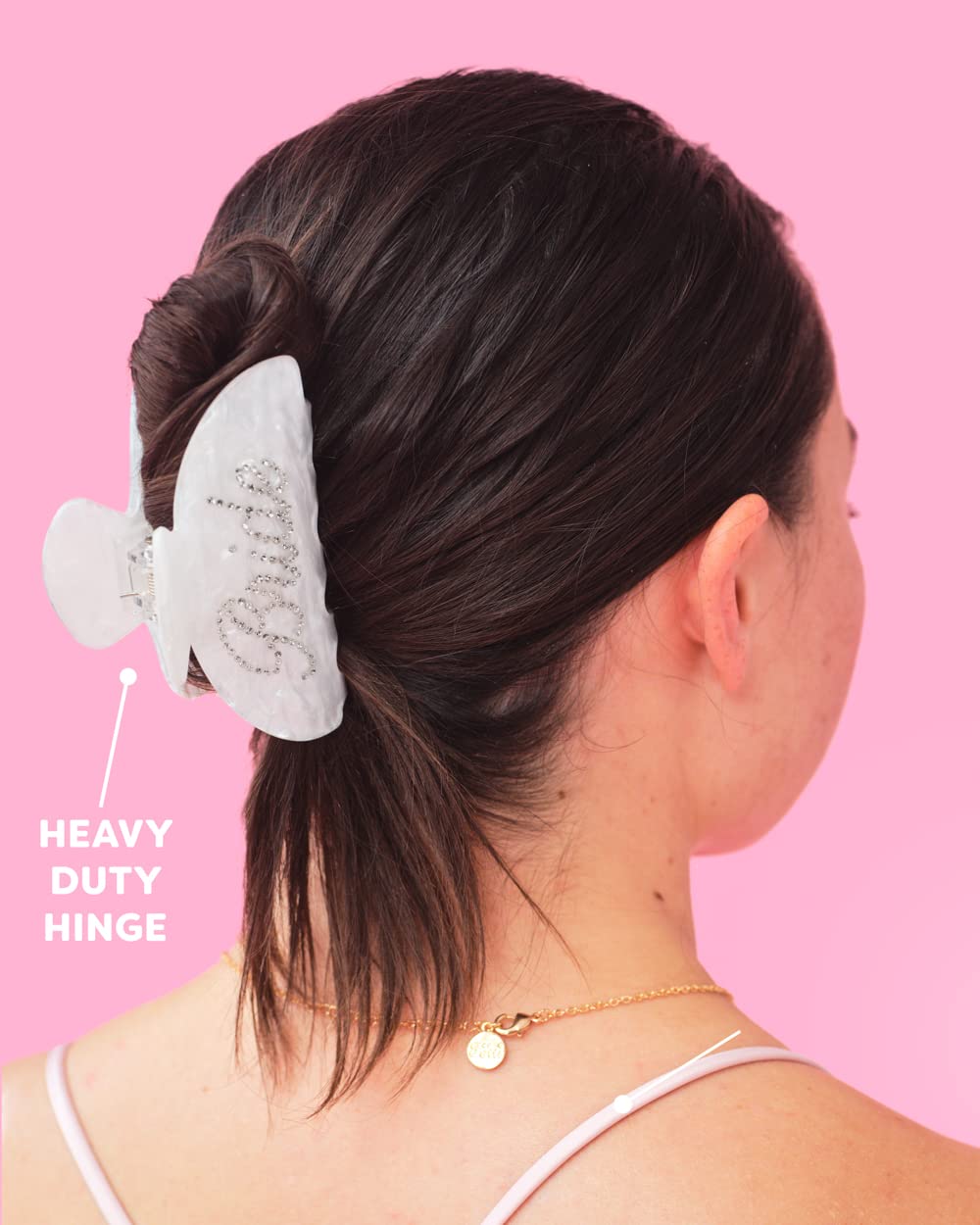 xo-fetti broche pelo envuelto-regalo, listo para novia
