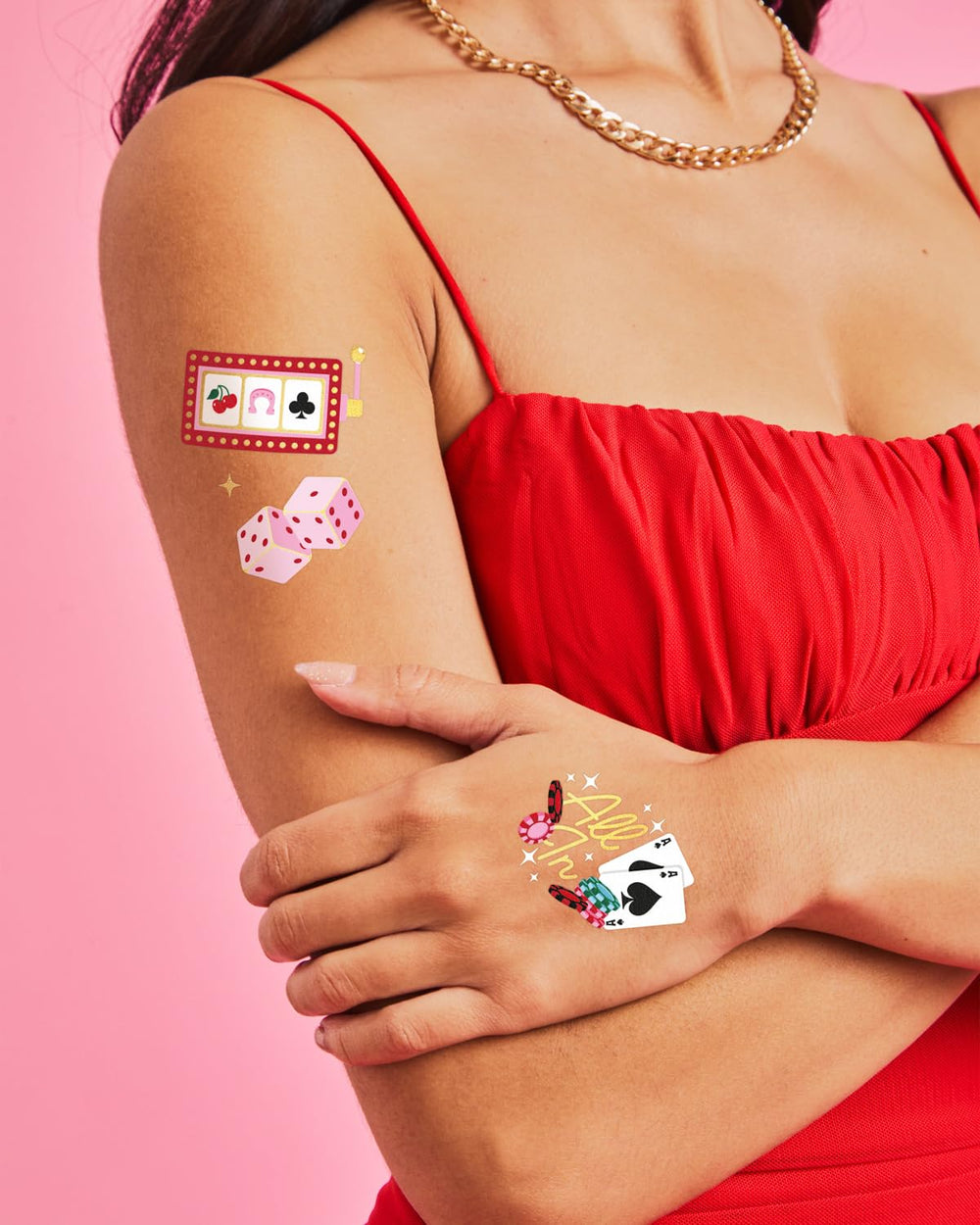 xo, Fetti casino tattoos slot machine design for Vegas-inspired decor