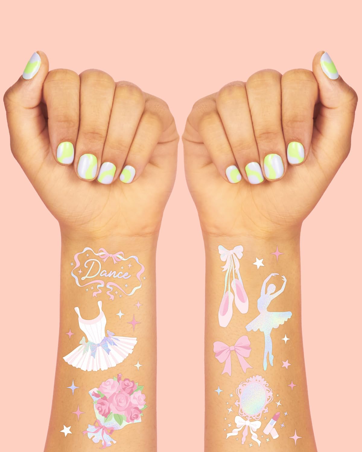 Disenos xo Fetti con moños y tutús, perfecto para sesiones de baile