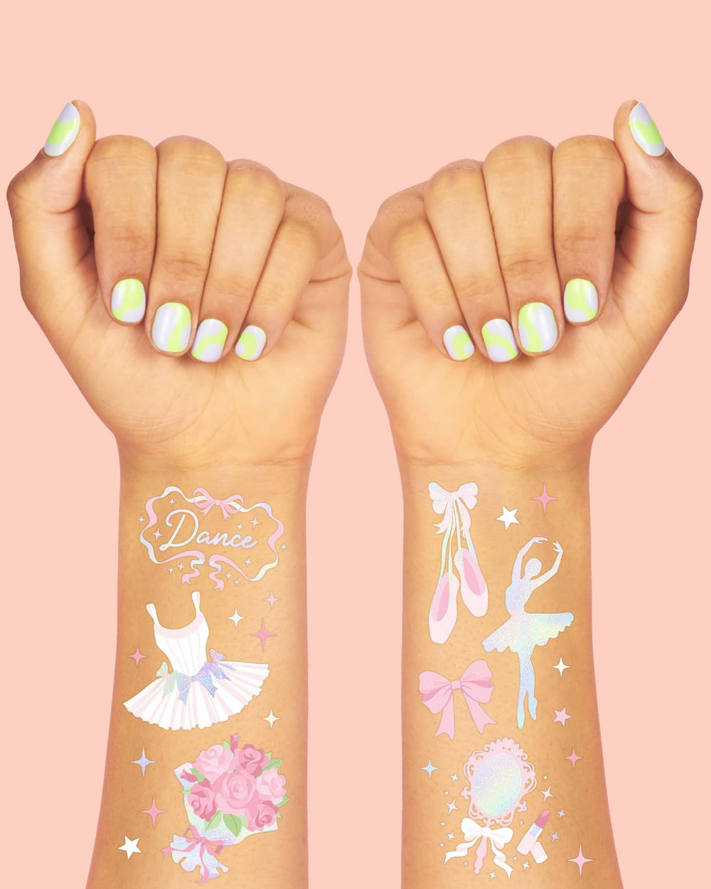 Disenos xo Fetti con moños y tutús, perfecto para sesiones de baile