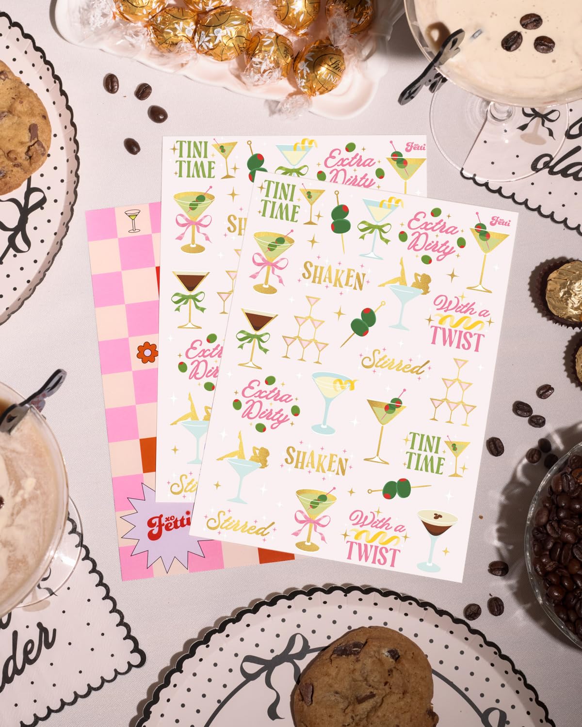 xo Fetti Extra Dirty Martini application guide for easy use