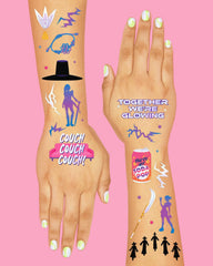 xo Fetti Pop Star Tattoos demon motif adds edgy party vibes