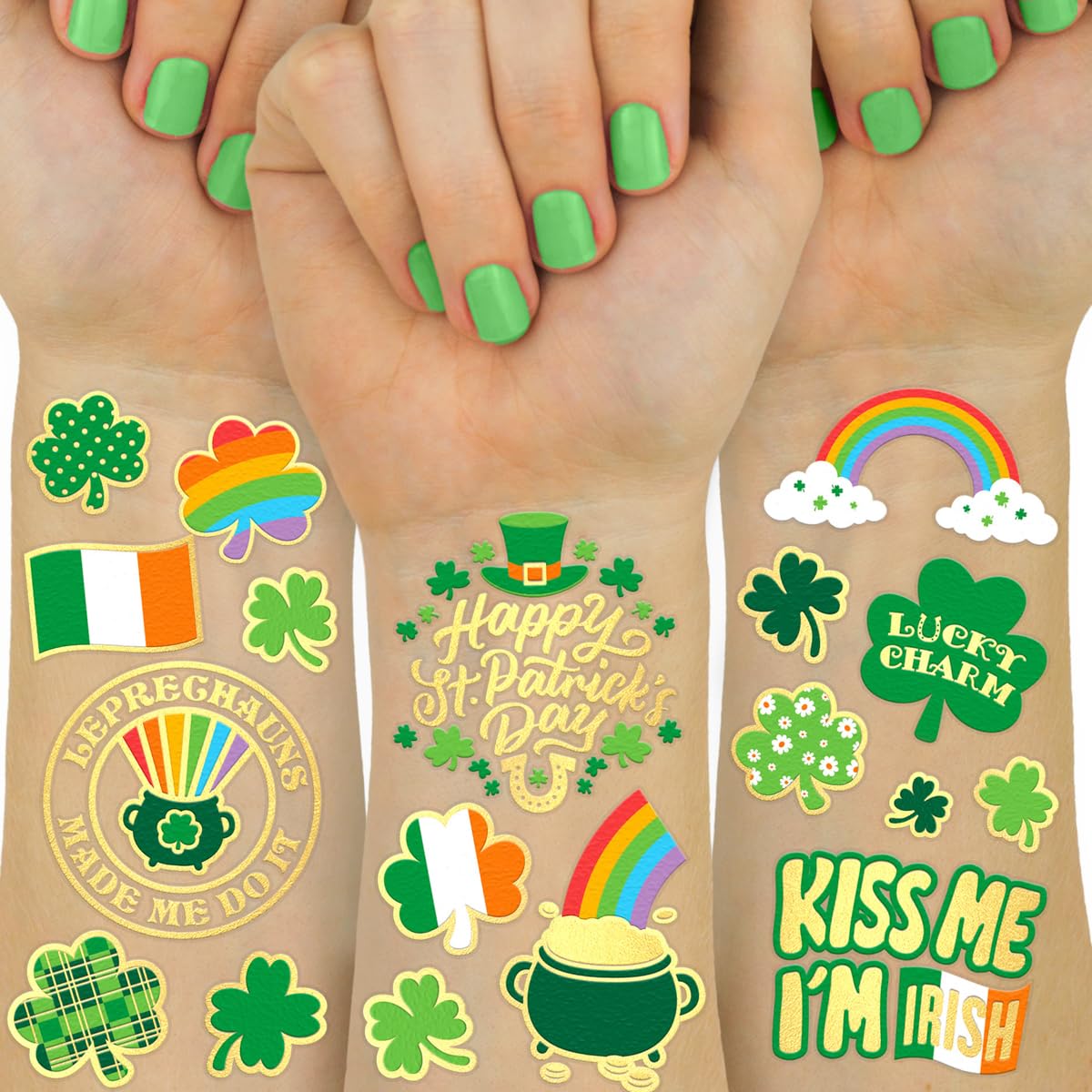 Tatuajes xo Fetti San Patricio: 50 estilos para fiesta duraderos