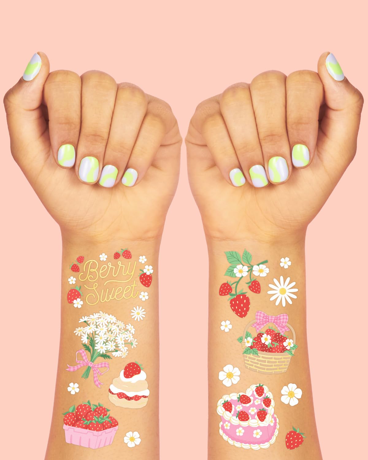 Tatuajes xo fetti de pastel, diseños para celebraciones.