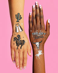 Tatuajes xo Fetti Chaparreras, detalle auténtico para despedidas
