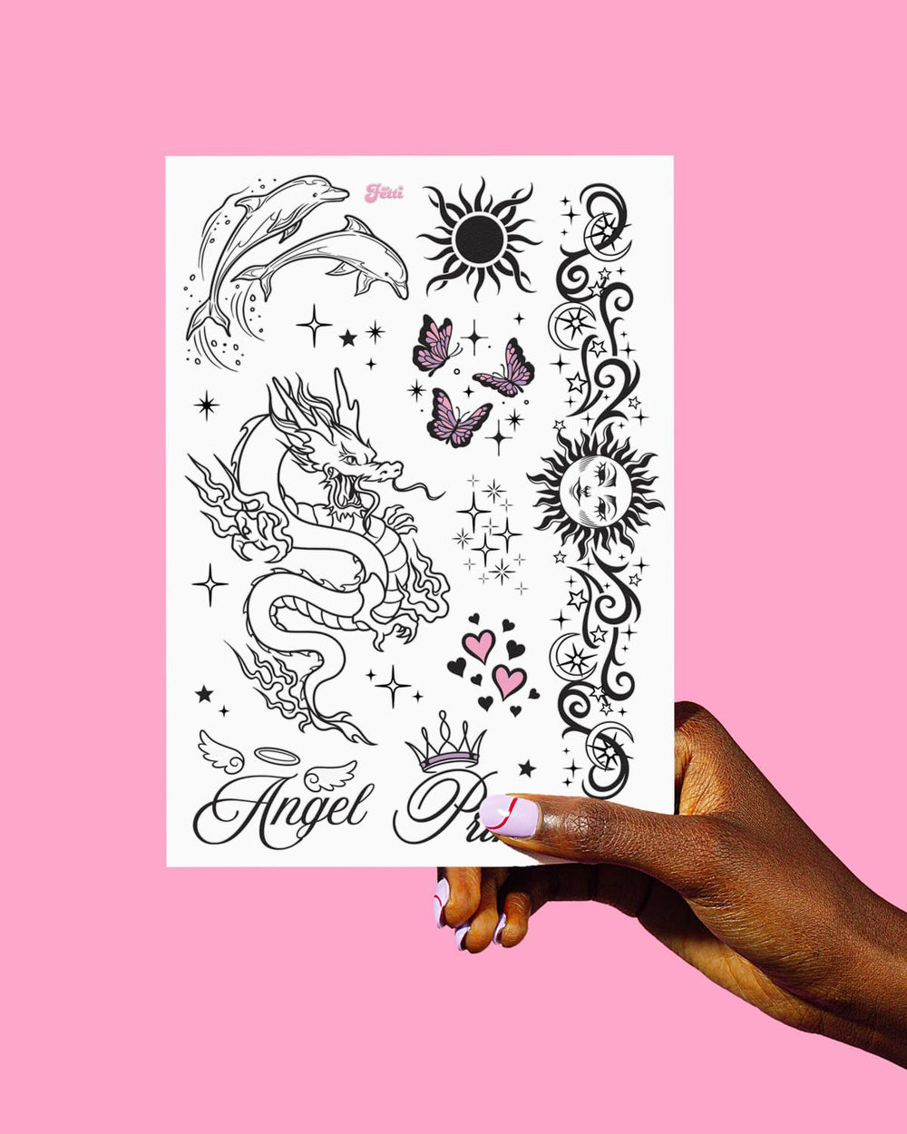 xo, Fetti Y2K tattoos durable day-to-night wear for all-night celebrations