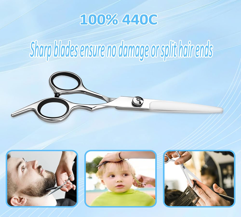 Xolaawa professional-grade-wet-dry scissors for versatile salon styling.