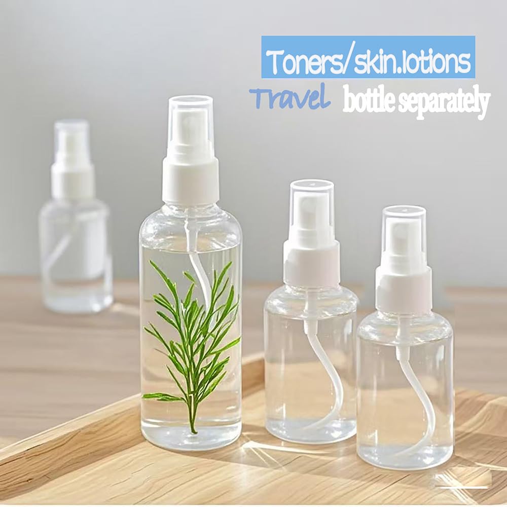 Xolaawa funnel and labels included, organized travel-ready bottle set.