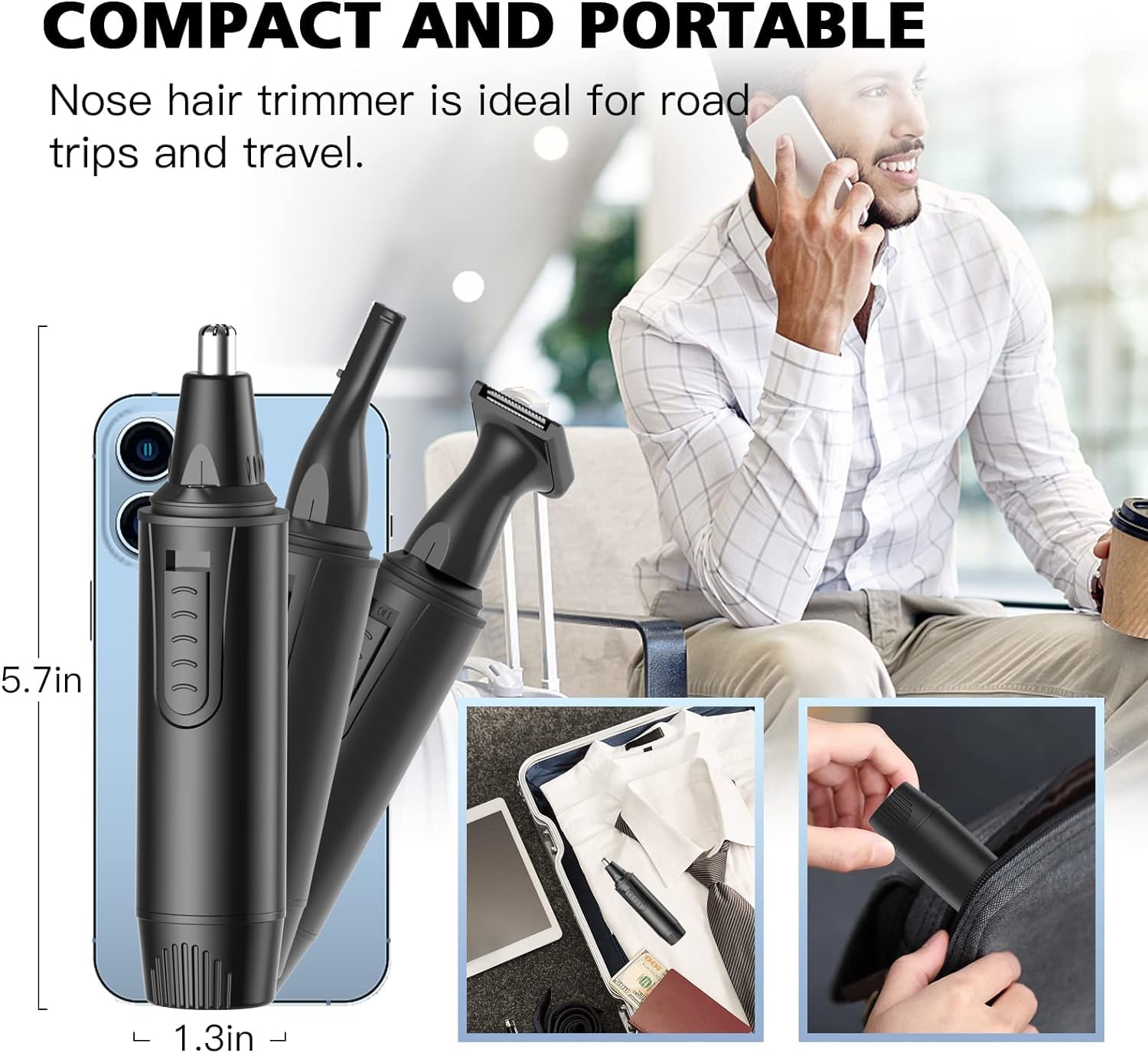 XOOMRSCP cleaning brush and dust cap simplify maintenance.
