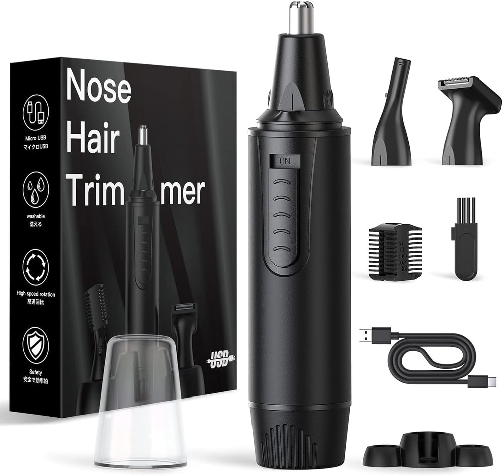 XOOMRSCP nose trimmer in ink black delivering precise hair removal.