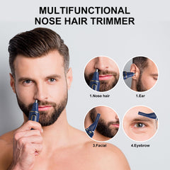 XOOMRSCP ear trimmer with 360° rotating tip for smooth hair removal