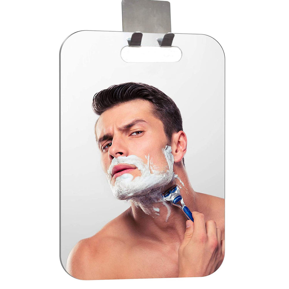 XoYo APHUIME fogless shower mirror offers a clear face view even in steam
