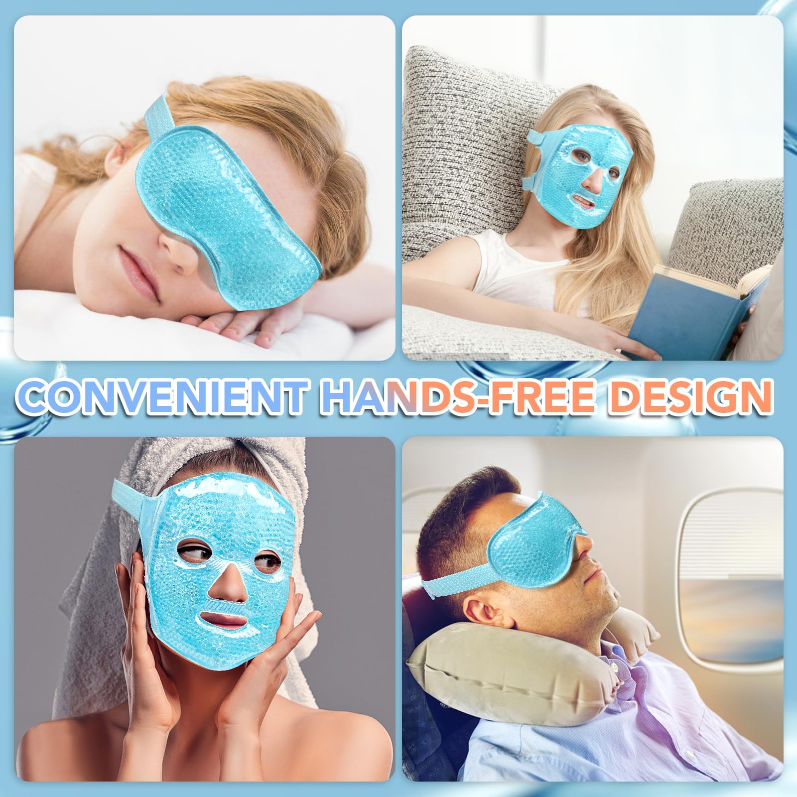 XPCARE Colding Ice Mask set offers multifunctional care and spa-like relief