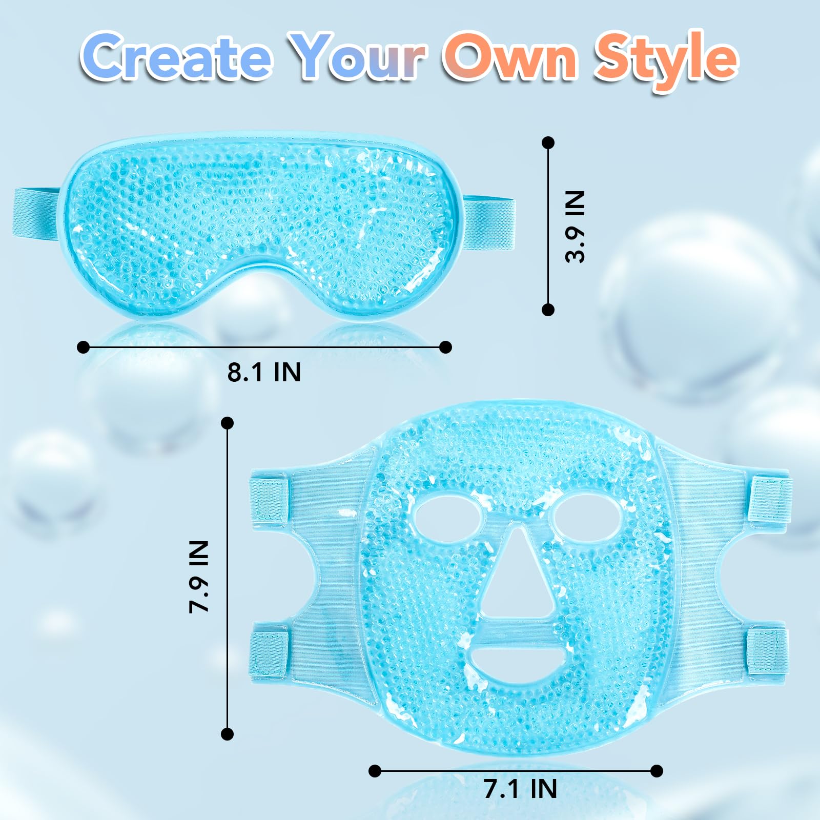 XPCARE Gel Eye Mask is ideal for portable use during travel or sleep