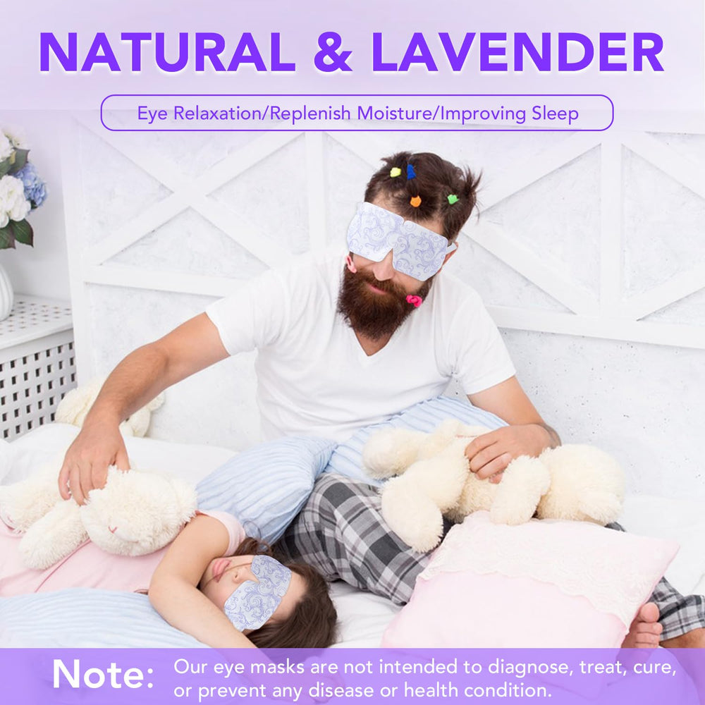 XPCARE envoltorio individual para mascarilla ocular lavanda