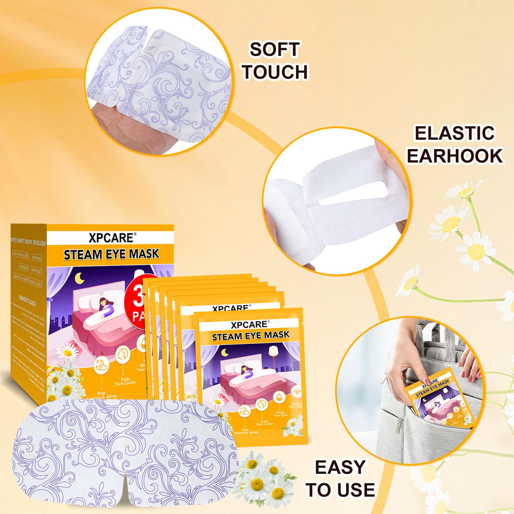 XPCARE mascarilla ocular para oficina, descanso breve durante el día.