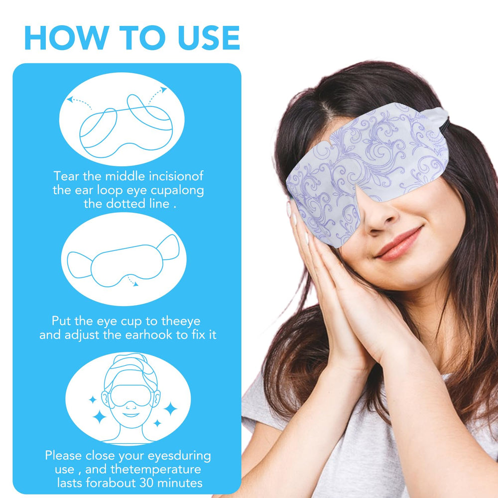 XPCARE mascarillas para relajación ocular durante descansos o viajes.