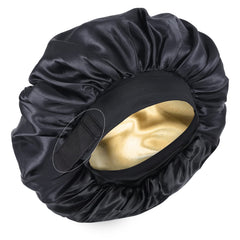 XRACEPHOL silk bonnet with double-layer satin protects hair and locks in moisture