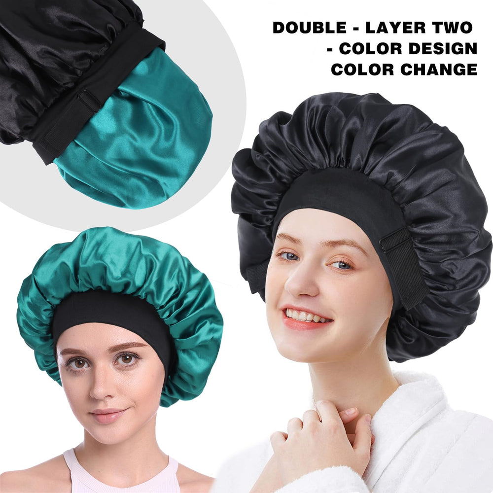 XRACEPHOL Silk Bonnet soft texture closeup highlights premium satin feel.